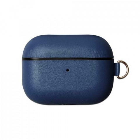 Чехол для AirPods Pro Leather Case Midnight blue